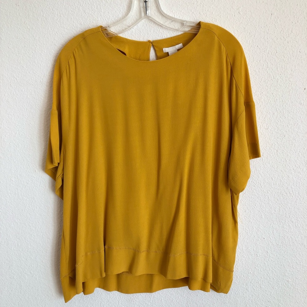 Mustard Yellow Shell Blouse
